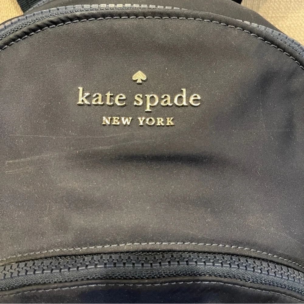 Kate Spade Karissa nylon medium backpack in the color Nightcap.